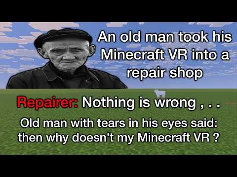 It took way too long to make Minecraft playable in VR