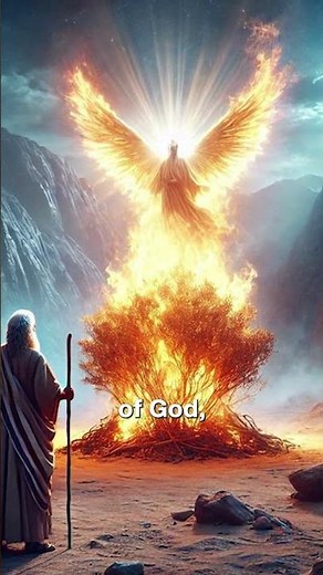 The Burning Bush – Moses in the Wilderness #biblestories #history #historyofredemption #facts #bible