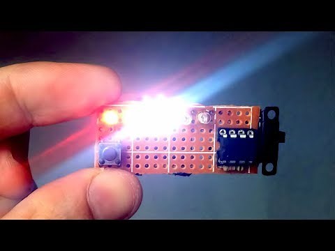 How to make Police Led Lights strobe Red,White,Blue Blink - PIC12F675