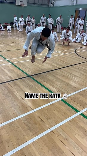 Identify the Kata in Karate Training