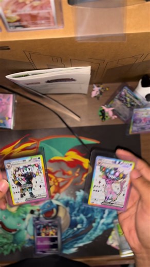 Premium figure collection umbreon y espeon!! #pokemontiktok #pokemon #pokemoncards #pokemontcg #pokemoncommunity