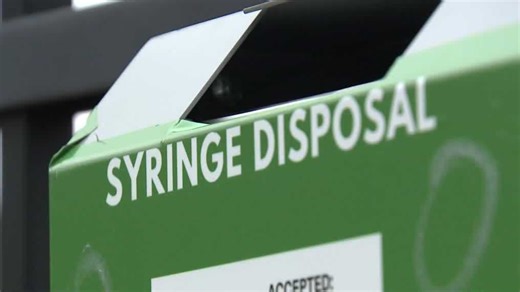 Syringe disposal boxes installed in public parks in Dover
