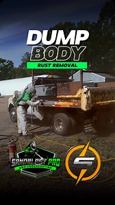 “Transforming this dump truck with Sandblast Pro removing rust through sandblasting! 🚛 After our work, Super Shine Solutions will apply undercoating and paint for complete restoration. Ready to rejuvenate your equipment? Contact us at 📞 508-596-6848! ✨ #RustRemoval #SandblastPro #SuperShineSolutions #EquipmentRestoration” | Sandblast Pro