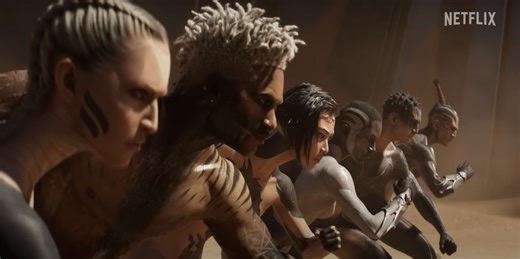 'LOVE DEATH + ROBOTS VOLUME 4' trailer teases sci-fi chaos with a massive cast