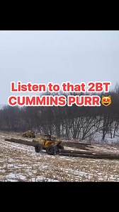 2BT Cummins Full Throttle! 😻 #logging #logger #timberjack #johndeere #supercharged #loggingvideos #clark #tigercat #prime #woodworking #woodwork #skidder #machine #jimmy #2stroke #heavyequipment #heavymachinery #tree #forest #forestry #oldschool #power #turbo #diesel #walnut #blackwalnut Old School Logging | Midwest Forestry LLC & Walnut Buyers