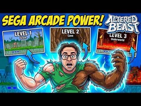 Is This The Best Sega Game Ever? Altered Beast Arcade Part 2