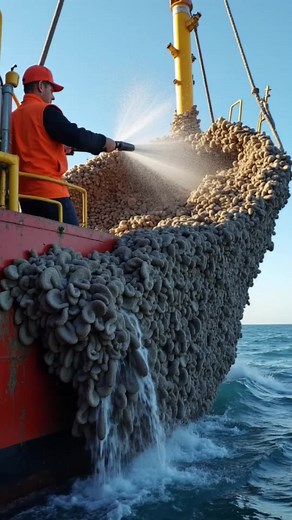 Removing Barnacles from Whales: A Marine Rescue Effort
