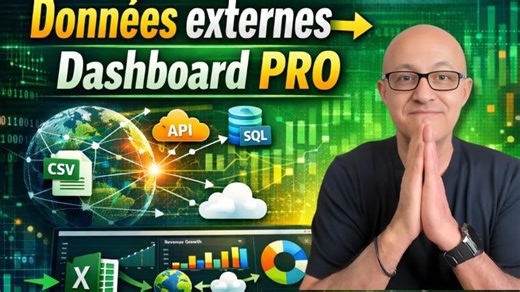 Tableau de bord Excel pro avec données en temps réel | Naël BAADACHE
