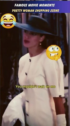 Pretty Woman | Iconic Scene | Julia Roberts Shopping Shorts Video.#moviescenes