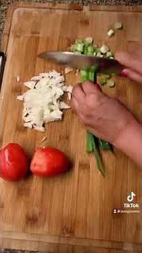 Karela with Shrimp & Sada Roti