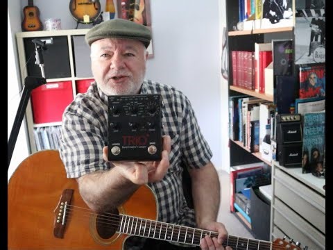 489. Writing a song on the Digitech Trio - Folk Swung Train Beat in G