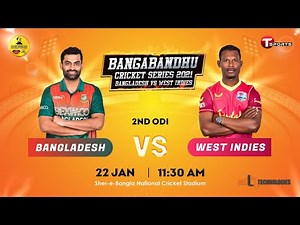 Full Match Highlights | Bangladesh Vs West Indies | 2nd ODI | 2021