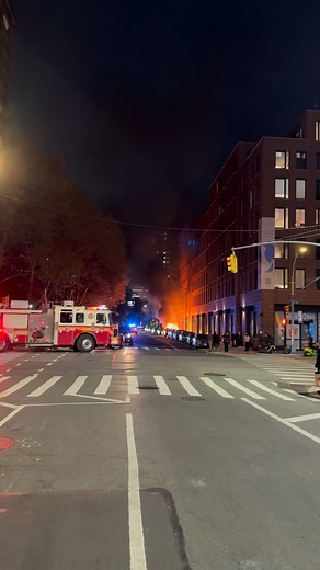 9.6K views · 6.3K reactions |  Random fire today — 26th St & 8th Ave, NYC. | Strolling The City | Facebook