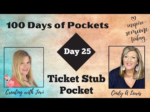 Welcome to Day 25 of 100 Days of Junk Journal Pockets! Have you used This for a Pocket?