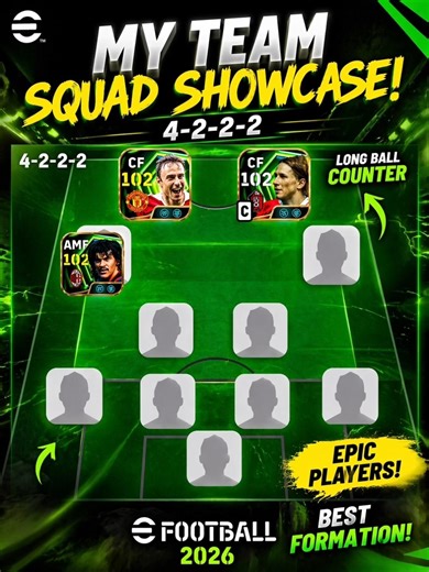 MY ENDGAME TEAM 😈🔥 | eFootball 2026