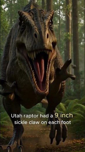 Dino of the Day: Utahraptor – The REAL Jurassic Park Raptor! 🦖