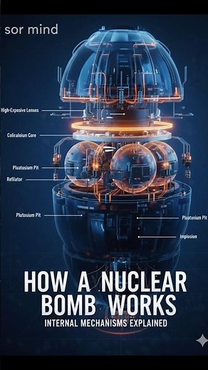Uncover the terrifying science of atomic bombs. How does one tiny atom unleash unimaginable power? 🤯