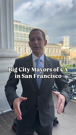 I had the honor of hosting California’s Big City Mayors in San Francisco for the first ever Big City Mayor Summit. Today, we discussed our shared priorities of homelessness, housing, and economic development. San Francisco is a city on the rise—and this summit showed how we’re united in achieving real progress throughout California. I look forward to continuing this alongside my fellow mayors and our state partners. | Daniel Lurie