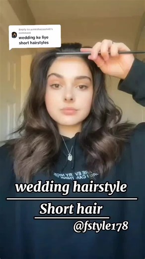 Replying to @areeshazoonab Request Done✅ #hairstyle #fyppppppppppppppp #fypシ゚viral #fypppppp #fypシ #fypageシ #trendingvideo #viral #fyppppppppppppppppppppppp #forgirls #openhairstyle #weddinghairstyle #shorthairhairstyles
