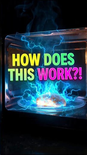 How Microwaves Heat Food in Seconds?!