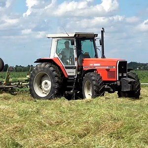10K views · 387 reactions | Unlocking efficiency in grass silage production with the massey ferguson 3125 and krone KWT 11  | Big Machines | Facebook