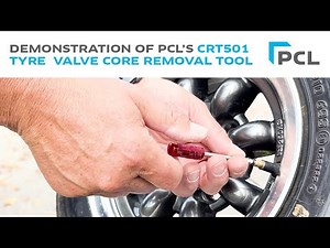 Demonstration of the CRT501 Tyre Valve Core Removal Tool