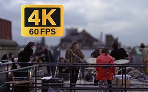 【4K60帧|5.1声道】Get Back (Rooftop) - The Beatles | 最终修复版 全站最清晰