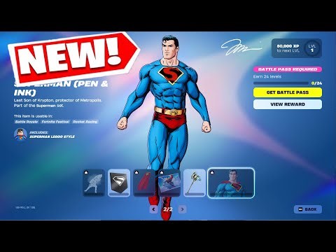 All Superman Rewards & Bonus Styles in Fortnite Chapter 6 Season 3 Update