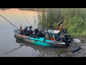 Buckhorn Lake: Oldtown PDL 106 Trolling Motor Test