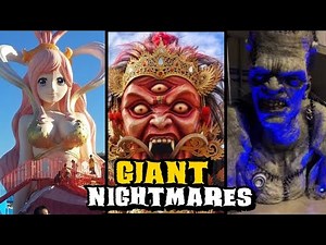 8 GIANT Animatronics & Props Guaranteed to Trigger Megalophobia