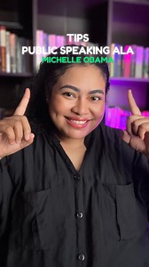 3K views · 147 reactions | Apa saja yah tips public speakingnya Michelle Obama? Yuk simak rahasia Michelle Obama yang selalu sukses menarik simpati para audiensnya! Next, teman-teman mau belajar tips public speaking dari siapa nih? Tulis banyak-banyak di kolom komentar yah#publicspeakingtips #publicspeakingclass #careerdevelopment #youthempowerment #jenikaray #storytelling #publicspeaking #tipsmahasiswa #publicspeakingcoach #ilmukomunikasi #publicspeakingjayapura | Jeni Karay | Facebook