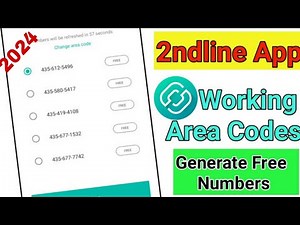How to create an unlimited 2nd Line account with IP 100% working...@2nd line @Textnow @proved @viral
