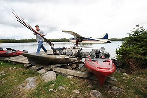 Old Town Canadian Fly-In Fishing By Kayak