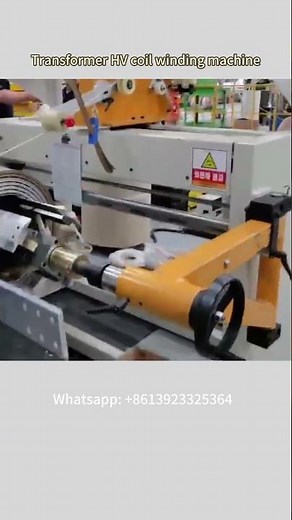 Flat Wire Transformer Winding Machine – Automatic Rectangular Copper Coil Winding Process