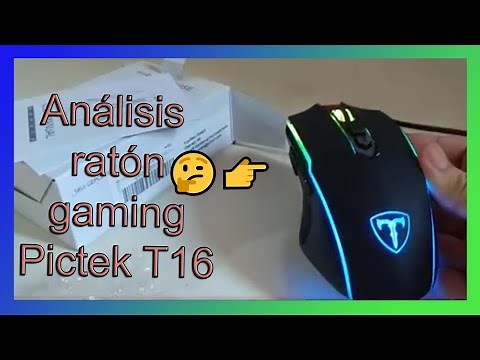 Análisis ratón gaming Pictek T16🤔