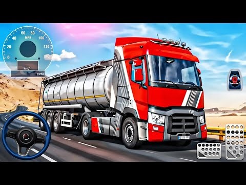 Oil Tanker Truck Driving Simulator - Driving Big Truck - Android Gameplay