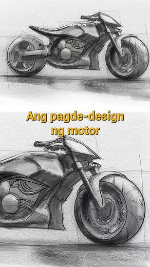 Motorcycle design starts with a line and 2 circles. Download here: lycan.com.ph/workshop #electricmotorcycle #design #industrialdesign #vehicledesign #lycanmotorcycles #fyp