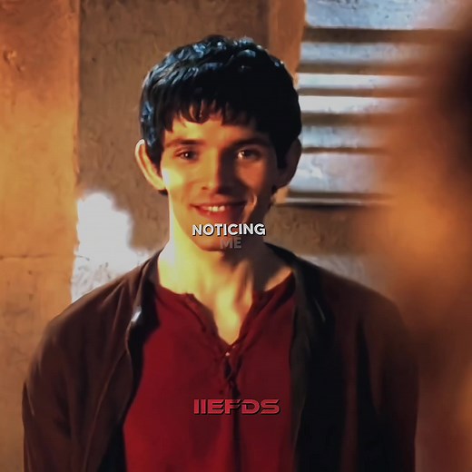 Merlin's Little Grin: A Heartwarming Moment | BBC MERLIN