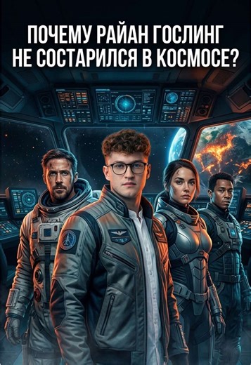 Как Райан Гослинг не состарился в космосе? #проектконецсвета#космос#райангослинг