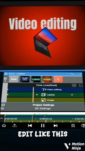 Node Video Editing Full Tutorial | 3D Text + Glow Effect | Best Editing App 2026