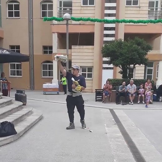 ripping a thick Yellow Pages telephone directory in half at St Vincent de Paul Open Day 💪