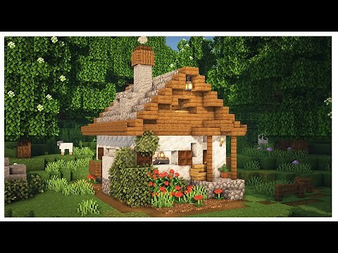 Minecraft: How To Build A Small 1.17 Cottage | Tutorial