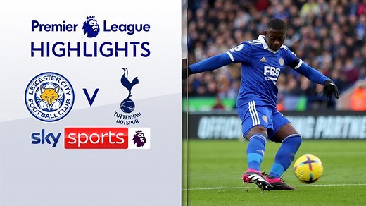 Leicester 4-1 Tottenham: Antonio Conte endures painful return to dugout in chastening defeat