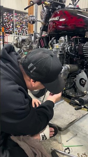 Z1 clutch wire replacement & oil leak repair 🛠️ #TosakiRacing