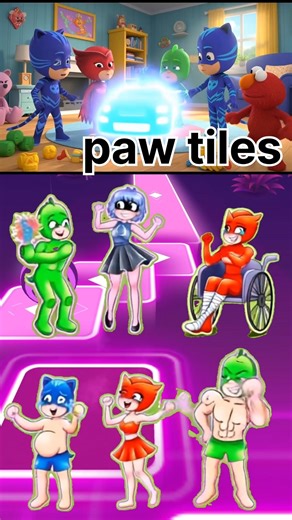 pj masks cofin dance X Tiles hop EDM Rush #coffindance #tileshop