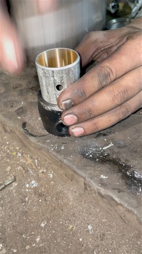 Piston Connecting Rod Bush Fitting | Easy Tutorial #shorts