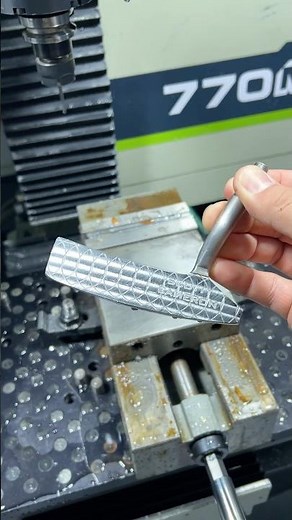 CNC machining a putter by Scotty Cameron on a #tormach