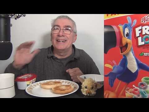 ASMR Eating Froot Loops Breakfast Whispering