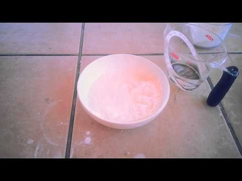 How to make slime with only cornstarch and water