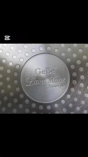 GeBe by Amercook Lava stone series new update glass lid with silicon pot heel induction 70363576